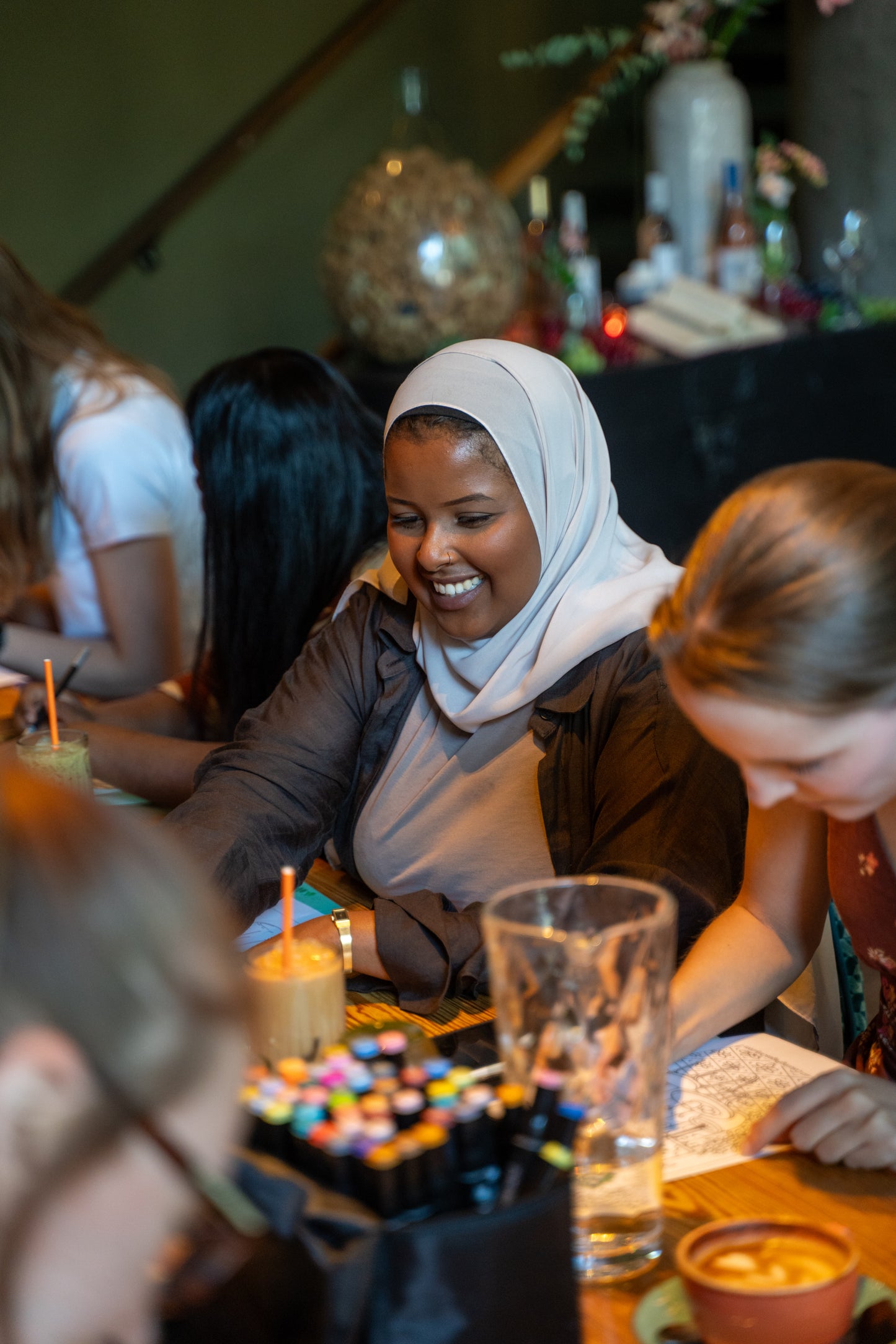 London Lonely Girls Club September Colouring & Coffee Morning