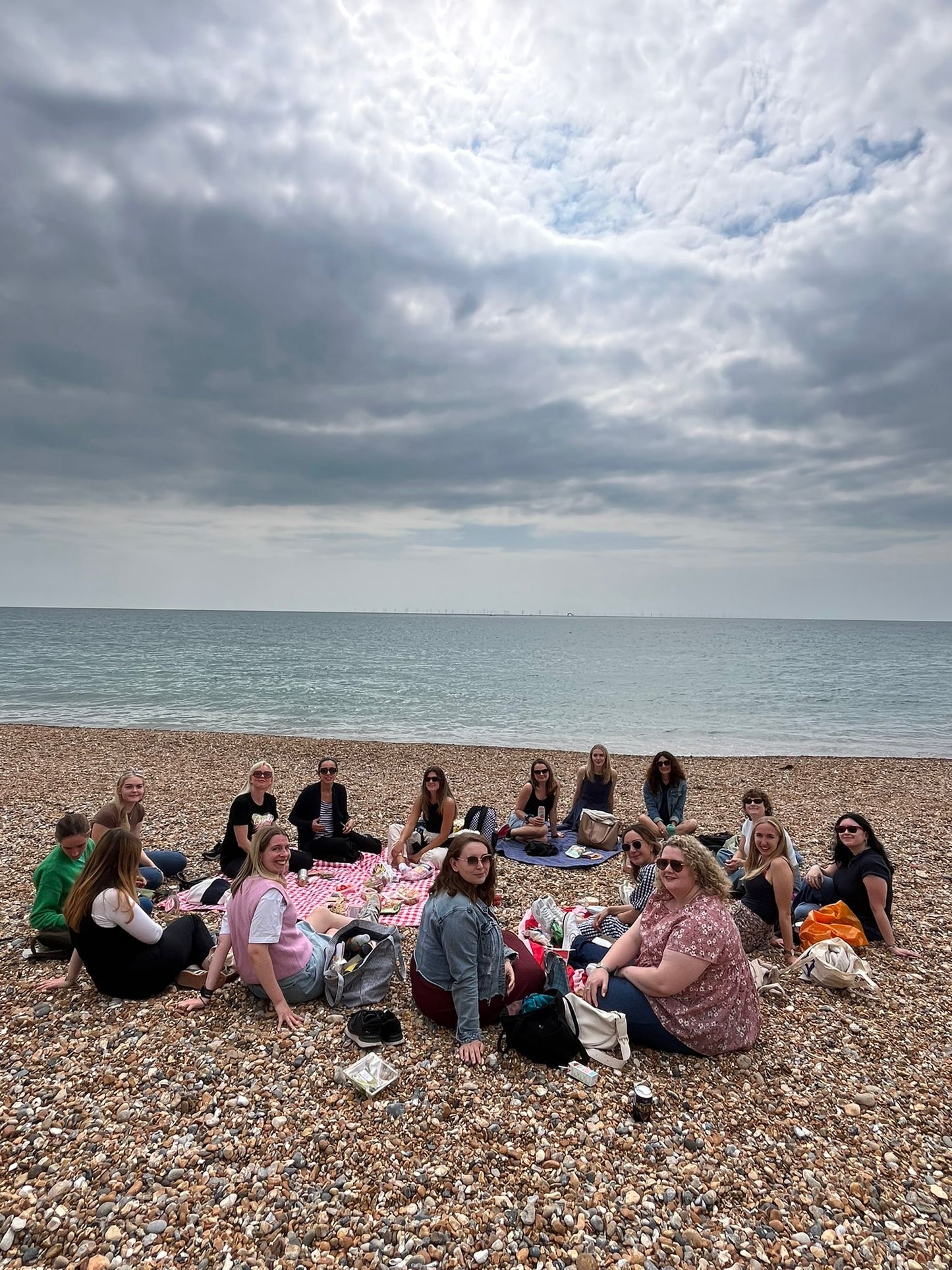 Brighton Lonely Girls Club Beach Picnic
