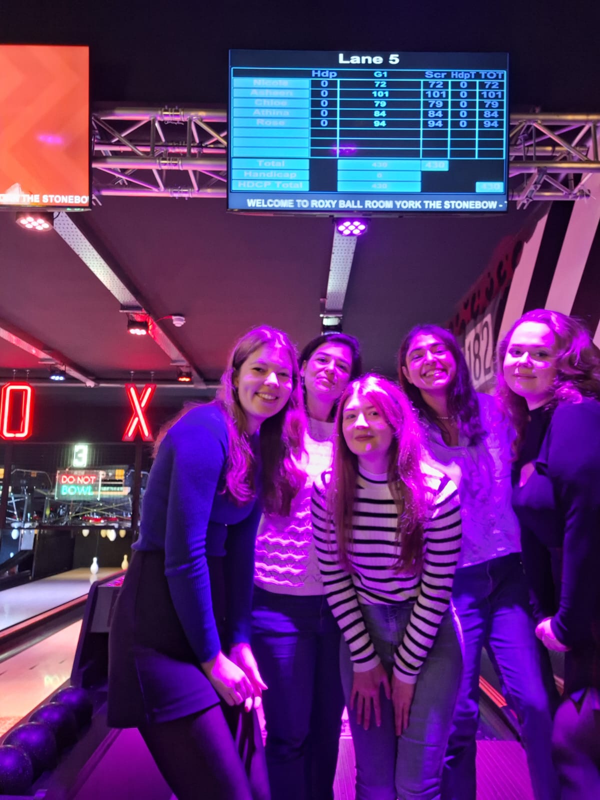 York Lonely Girls Club Bowling Afternoon