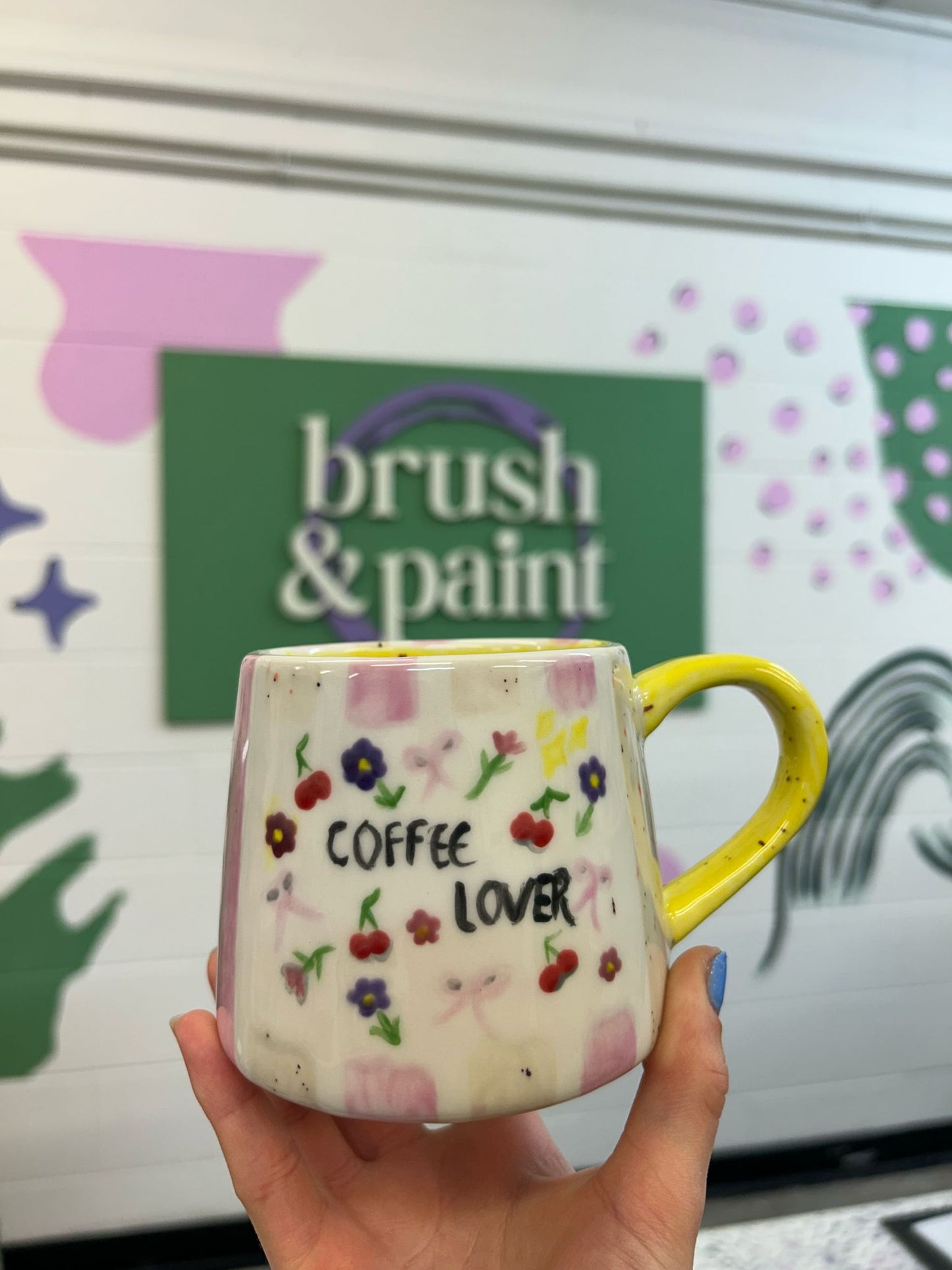 Manchester Lonely Girls Club July Pottery Painting Evening