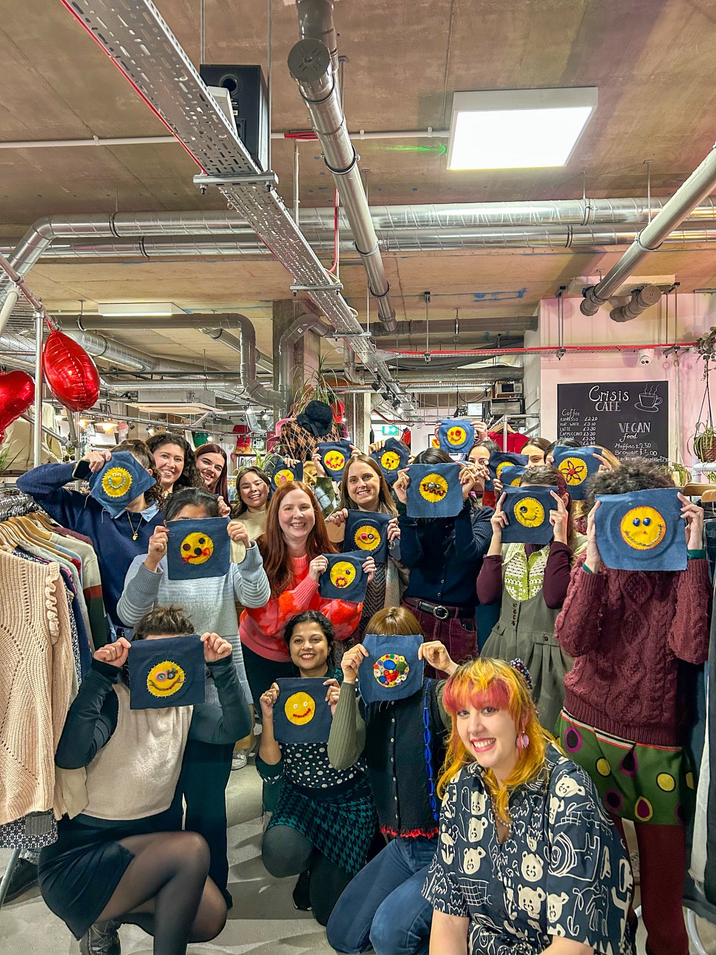 London Lonely Girls Club Embroidery Workshop with Ashley Knight