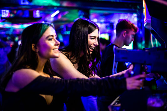 Brunch Invaders : Unlimited gaming and bottomless booze.