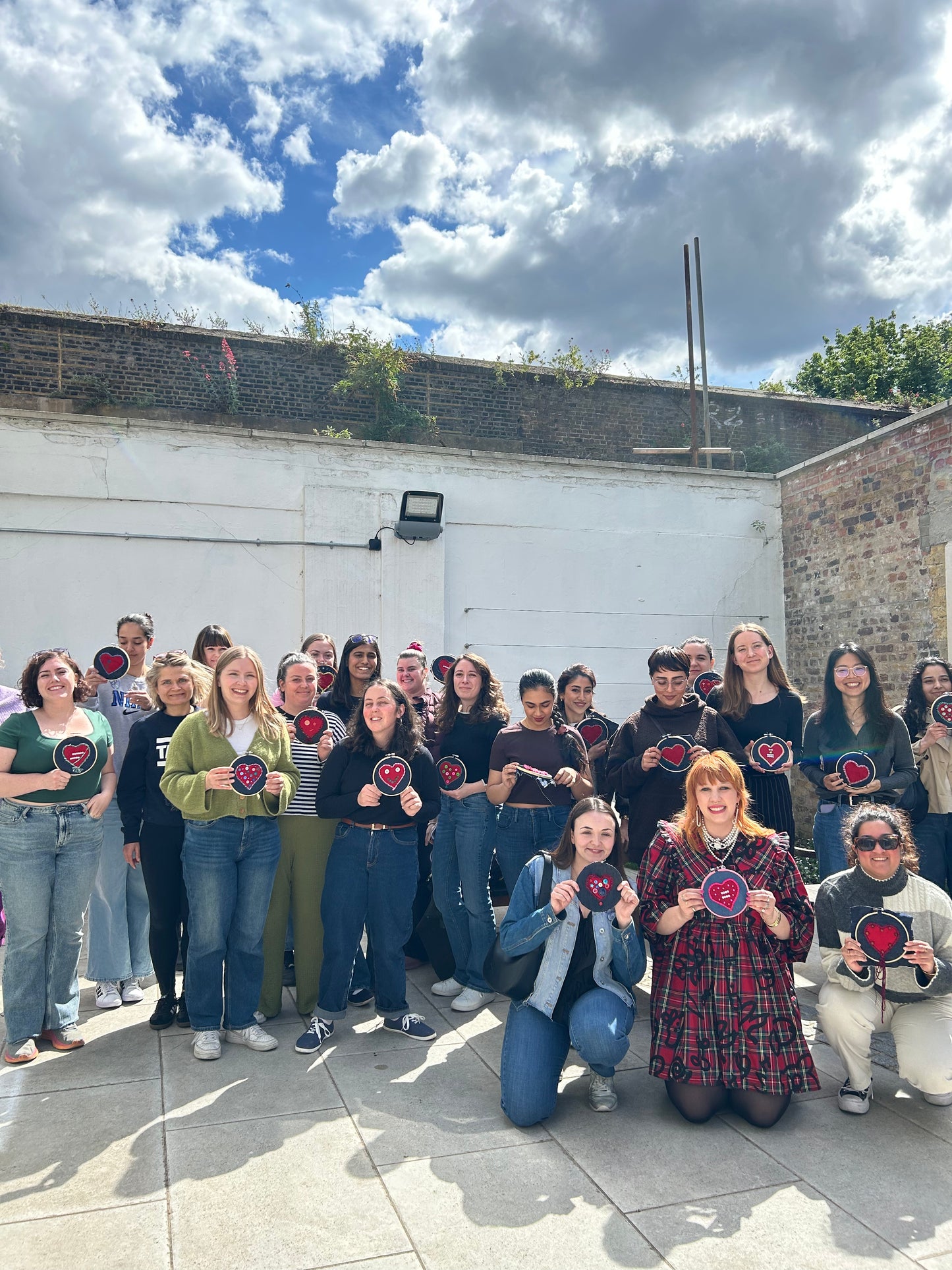 London Lonely Girls Club Bag Charm Embroidery Workshop