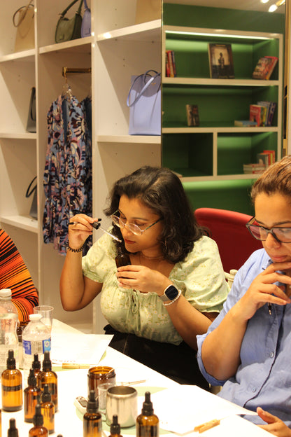 London Lonely Girls Club Candle Making Workshop with Ohros