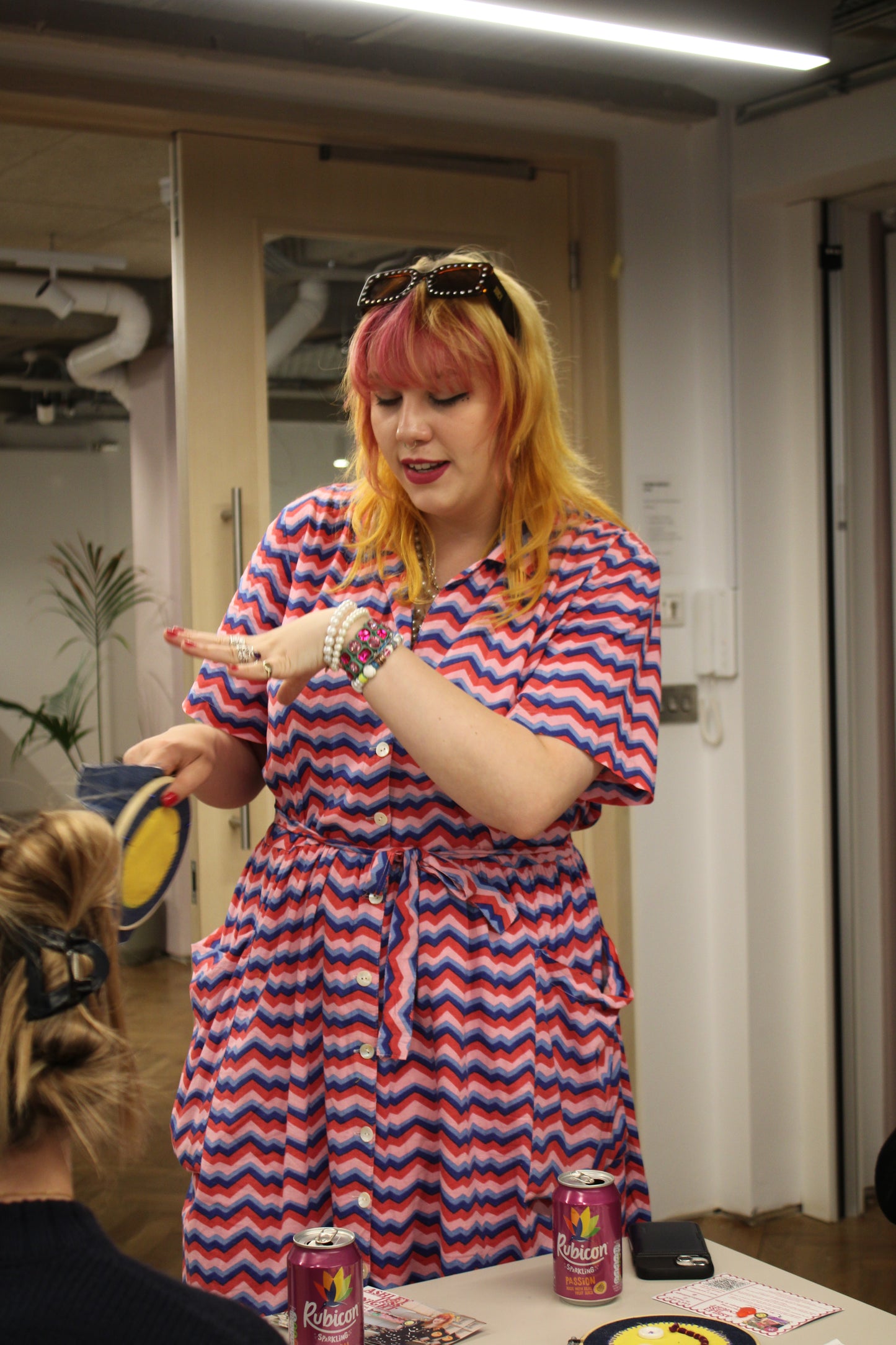 London Lonely Girls Club Christmas Decoration Workshop with Ashley Knight