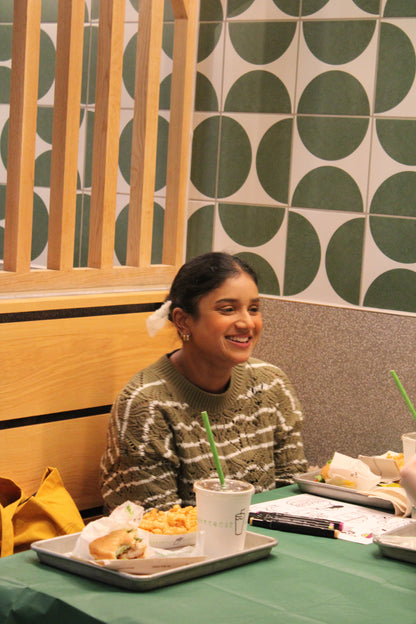 London Lonely Girls Club Winter Supper Club with Shake Shack