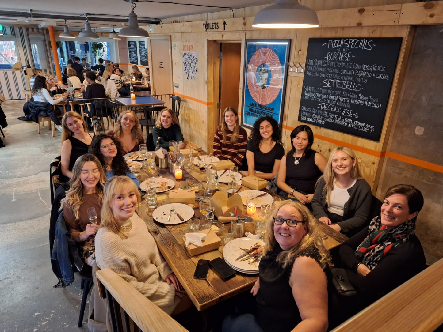 Brighton Lonely Girls Club Galentine's Dinner