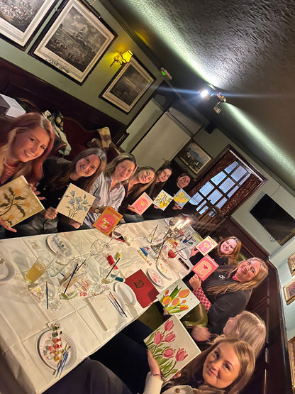 Manchester Lonely Girls Club Paint By Numbers Afternoon