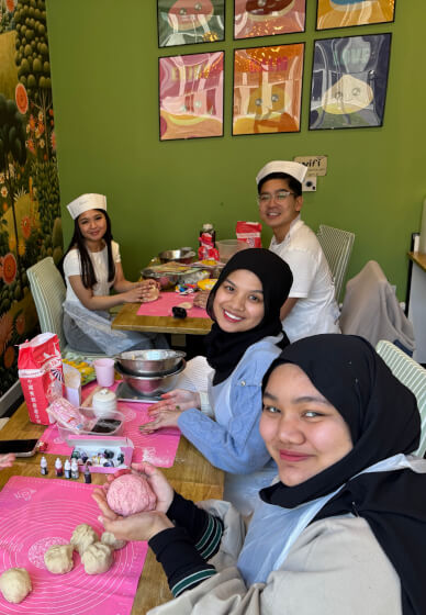 Edinburgh Lonely Girls Club Bao Workshop