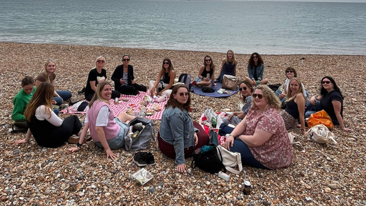 Brighton Lonely Girls Club Beach Picnic