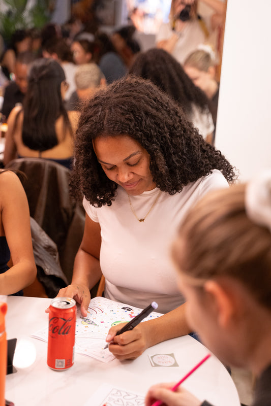 London Lonely Girls Club September Colouring & Conversations