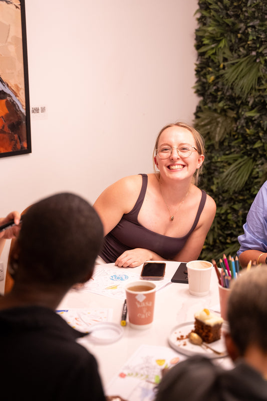 London Lonely Girls Club Christmas Colouring Night