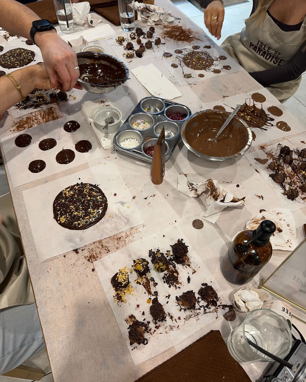 York Lonely Girls Club Chocolate Making Workshop