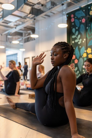 London Lonely Girls Club Winter Wind Down with MoreYoga
