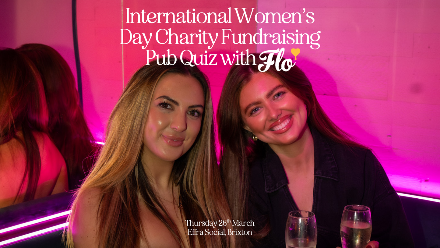 International Women's Day Charity Fundraising Pub Quiz with Here We Flo