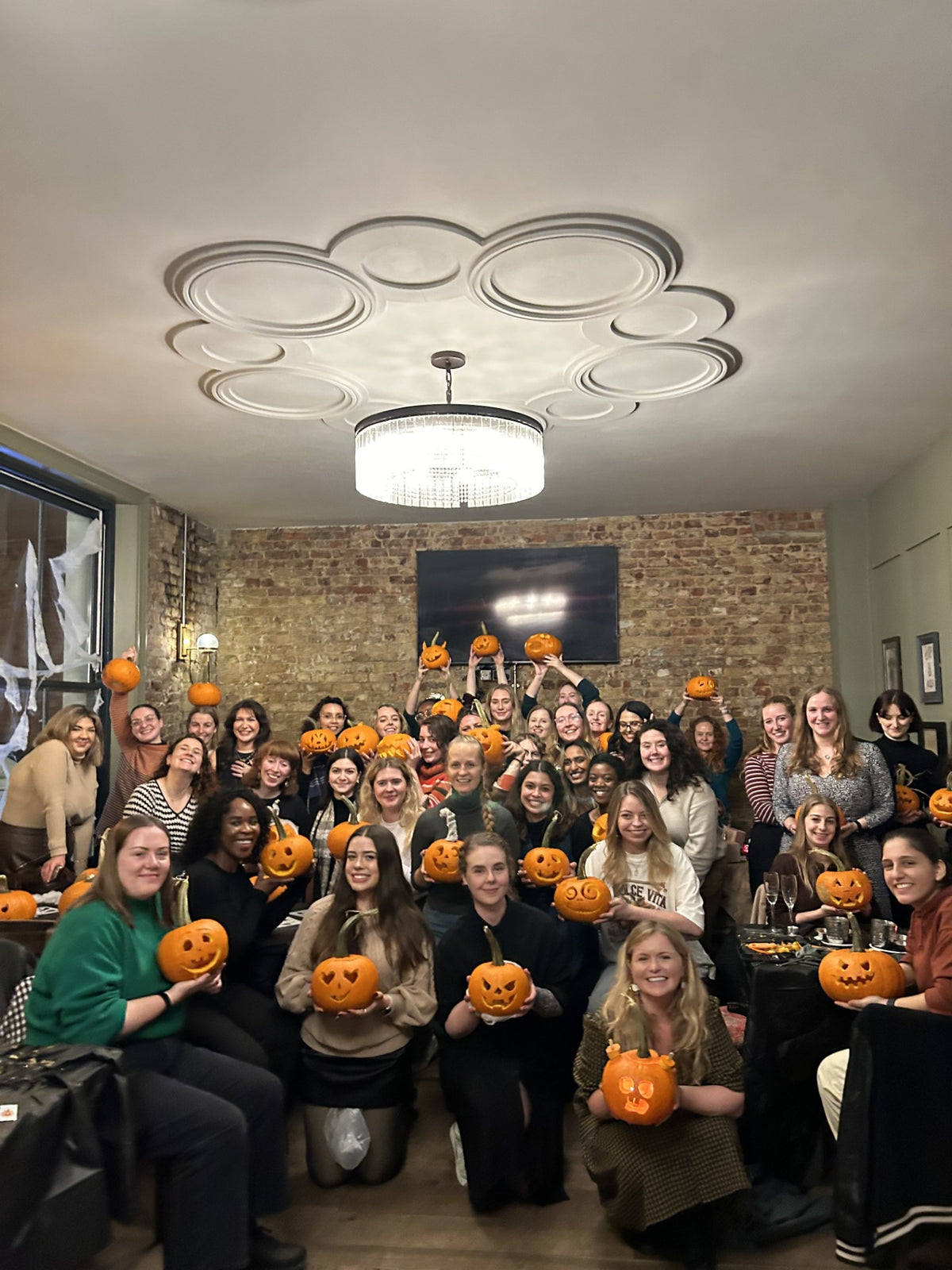 London Lonely Girls Club Pumpkin Carving Night